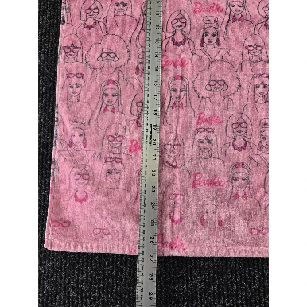 Barbie hand towel